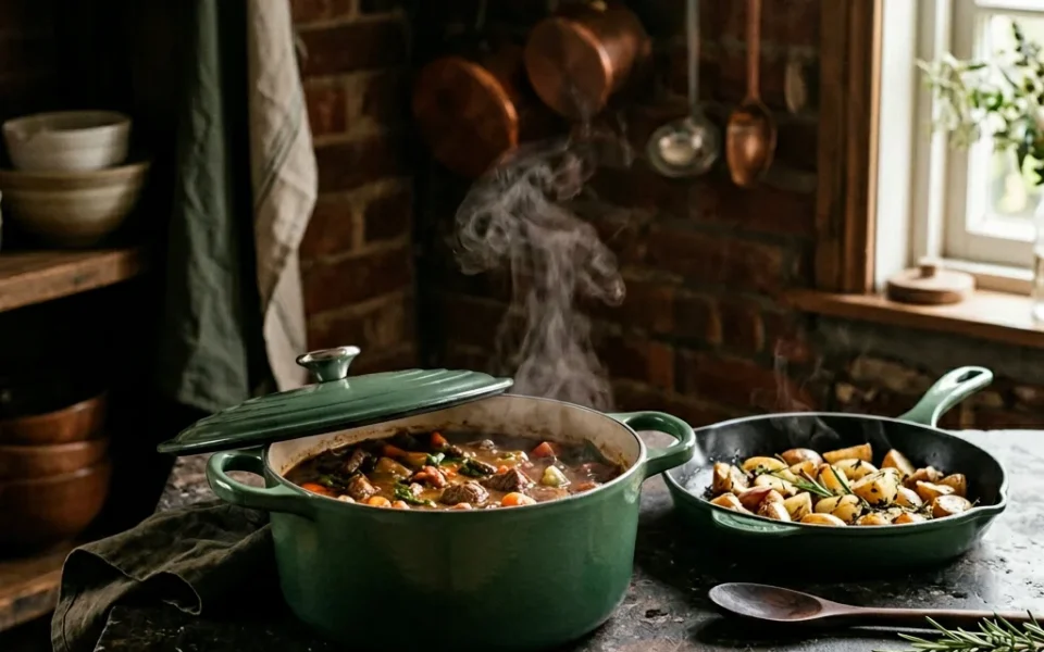 Biroix cast iron cookware